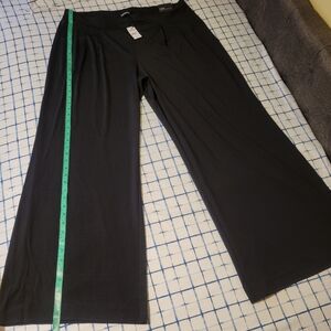 NWT Black Wide-Leg High Rise Pants XL
